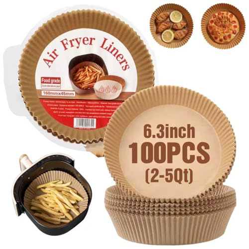 Disposable Air Fryer Paper Liners- 100Pcs