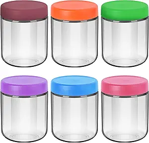Glass jars -6Pack