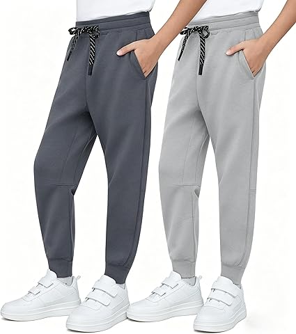 Boys Athletic Pants -2 Pack