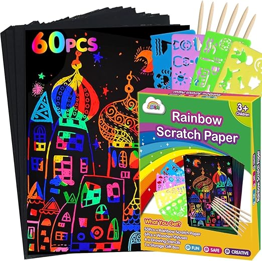 Scratch Paper Art Set