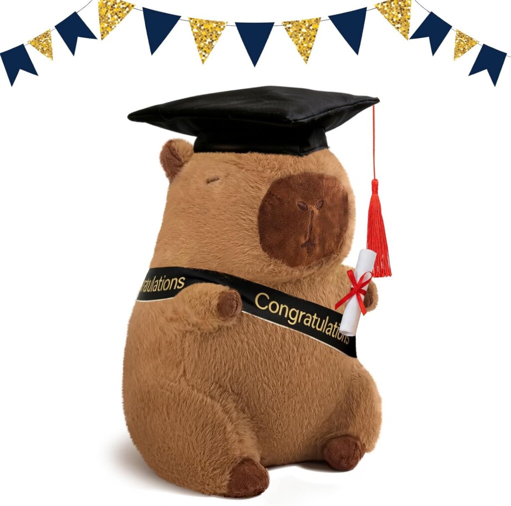 Graduation Capibara Plush